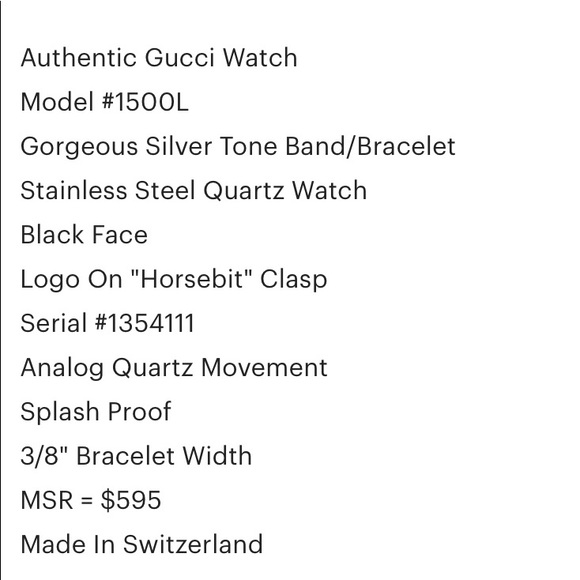 Ladies Gucci watch - Picture 4 of 4